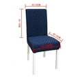 thumbnail image 3 of BOLLSLEY 4PCS Stretch Removable Washable Knitted Dining Room Chair Slipcovers, 3 of 5