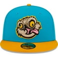 thumbnail image 2 of Men's New Era Aqua/Orange Locos de Lansing Copa De La Diversion 59FIFTY Fitted Hat, 2 of 6