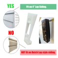 thumbnail image 3 of TEYOUYI Soporte de ajuste de ángulo de revestimiento de vinilo compatible con timbre de vídeo de seguridad Eufy (alimentado por batería), cuña de montaje en ángulo para timbre de vídeo Eufy, 3 of 5