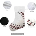thumbnail image 3 of 1PCS Baseball Christmas Stockings Personalized 18”Large with Plush Cuff Christmas Decorations Stocking Holiday and Family Stocking Tree Fireplace Decor Decor Gifts, 3 of 7