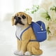 thumbnail image 3 of Organizador de esculturas de perro, caja de dinero, estatua, figurita de Animal, caja de ahorro, manualidades, juguete para almacenamiento de joyas, d Azul, 3 of 6