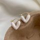 thumbnail image 1 of Pendientes de botón encantadores de estilo ligero de lujo nicho s925 con esmalte en forma de gota para mujer, moda de nicho de buena calidad francesa, exquisitos y combinables, 1 of 6