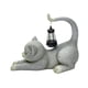 thumbnail image 3 of Luz solar de gato para exteriores, estatua de resina con luz solar, regalo, escultura moderna, adorno para patio, césped, patio, 3 of 9