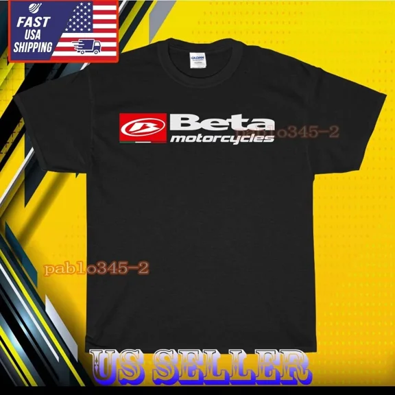 RETRO NEW SHIRT BETA MOTORCYCLES LOGO T-SHIRT UNISEX FUNNY AMERICAN USA SIZE S-5XL