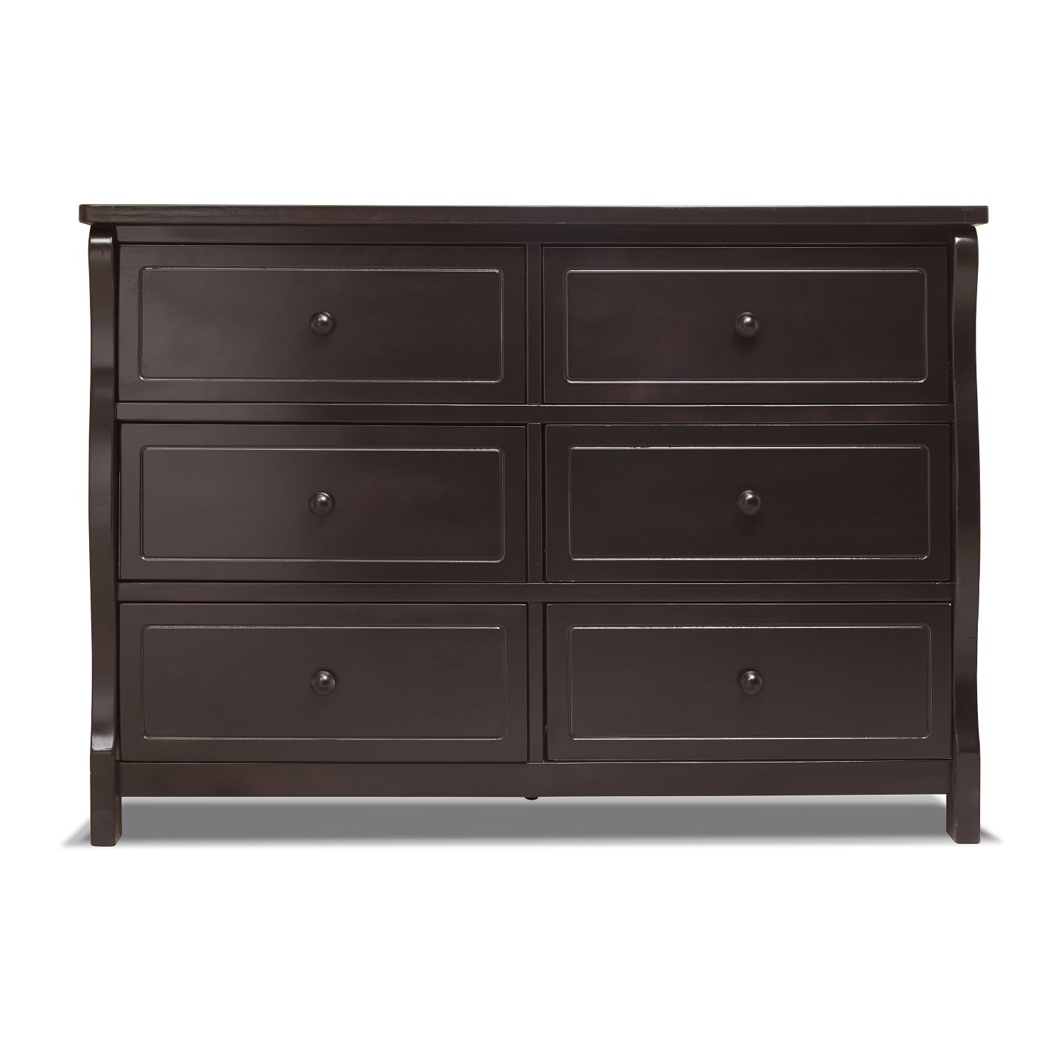 Sorelle Princeton Elite Double Dresser Espresso