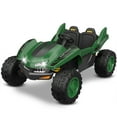 thumbnail image 4 of TOKTOO 24V Ride on Car for big Kids, 4WD Max 5Mph, 2-Seater Ride on UTV w/ 300W Powerful Motors, EVA Tires, Four Wheel Suspension, Remote Control-Green, 4 of 14