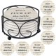 thumbnail image 1 of Posavasos para bebidas, divertidos posavasos absorbentes con soporte, 6 unidades absorbentes Sailing Electrónica, 1 of 3