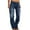 10# Dark Blue, variant on HKYNLAG Wide Leg Jeans Women Casual Loose Ripped Denim Pants Distressed Straight Leg Jeans Dark Blue S