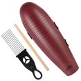 thumbnail image 1 of EASTROCK Guiro Instrument 3.9"x13" Fish Shaped Latin Percussion Instrument with 2 Scrapers Guiro Instrument Musical Training Tool for Begin, 1 of 7