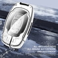 thumbnail image 3 of Zinc alloy+leather Car Remote Key Case Cover For BYD D 3 buttons Han Tang Song ATTO3 Seal Dolphin Chazor05 Granvia 07 Qin E2 E3, 3 of 29