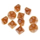 thumbnail image 2 of Dados de Plástico D10 Amarillo Sunnimix Juego de dados de 10 caras, 2 of 7