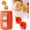 1 PCS-Orange, variant on 3-in-1 Egg Opener - New Egg Cracker & Separator, Multifunctional for Cooking & Camping, Set of 3