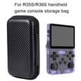thumbnail image 3 of SharkTRUE EVA Storage Bag For R35S/R36S Handheld Game Console, Black Carbon Fiber Texture, 3 of 6
