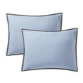 thumbnail image 2 of Mainstays Standard Pillow Sham - Light Grey, Corduroy, Reversible Bed Sham, 2 Pack, 2 of 6