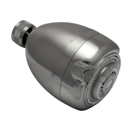 Brushed Nickel Spa Spa Niagara Conservation Earth Spa 3 Spray 1.5 GPM WaterSense Showerhead in Brushed Nickel ()