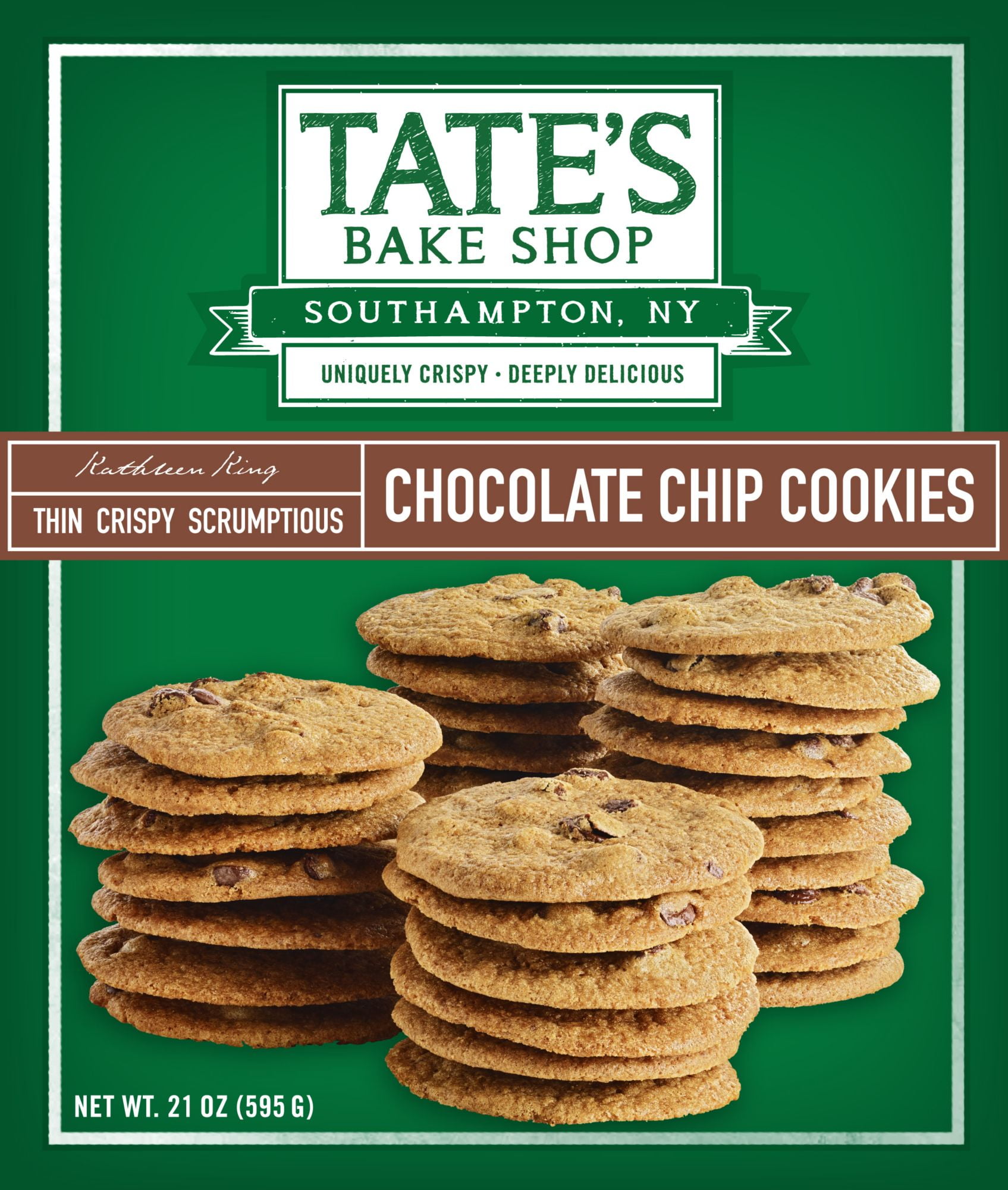 Product of Tates Bake Shop Chocolate Chip Cookies 21 oz.