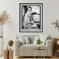 thumbnail image 4 of Historic Framed Print, Miss Barrine Drake, 17-7/8" x 21-7/8", 4 of 9
