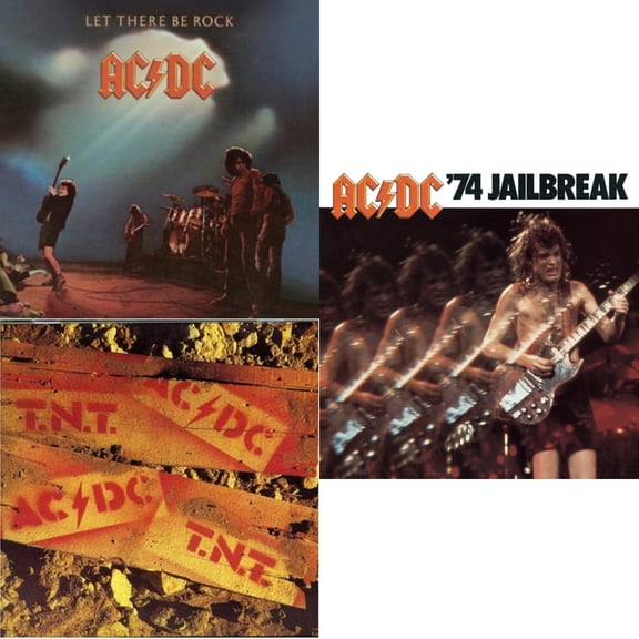 74 Jailbreak & Let There Be Rock & Tnt [CD Bundle]