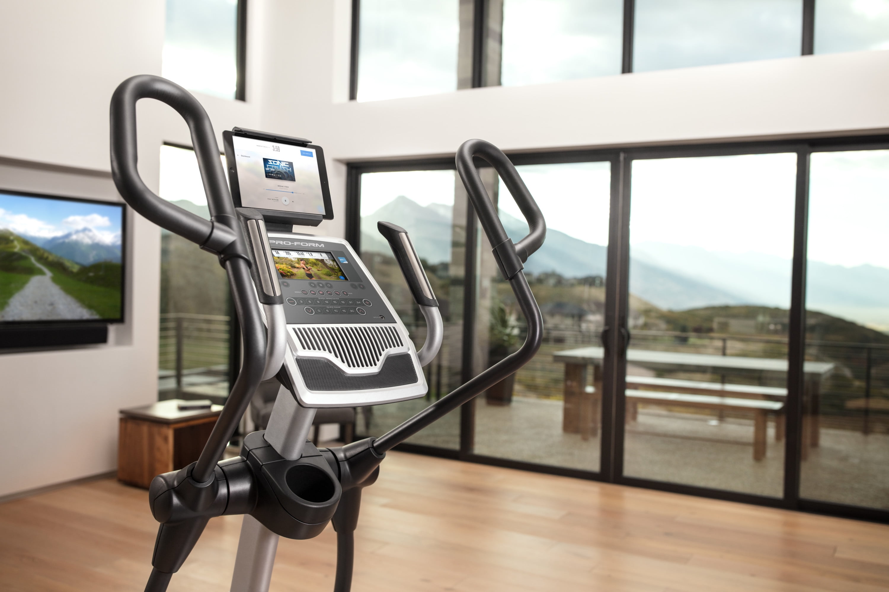 ProForm Endurance 920 E Elliptical with 7 HD Touchscreen and 30 Day iFIT Membership Walmart