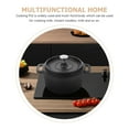 thumbnail image 2 of MEIBUTYUP Multi Functional Black Cooking Pot Cast Iron Milk Pot with Lid for Kitchen Use, 2 of 6