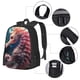thumbnail image 2 of Disketp Ocean Seahorse Mochila Minimalista de Gran Capacidad, Mochila de Viaje para Escuela, Trabajo o Uso Diario, 2 of 6
