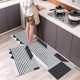 thumbnail image 3 of Alfombrilla duradera resistente a la suciedad, alfombra de cocina, puerta de inodoro, alfombrilla de ducha para baño, alfombrilla para pies, alfombra suave antideslizante con dibujos animados, 3 of 5
