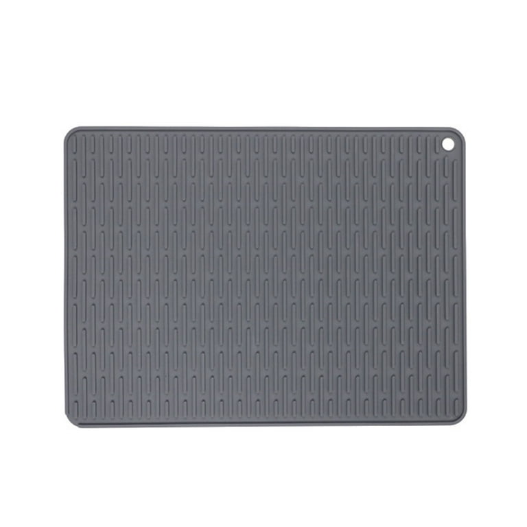 mnjin silicone insulated table mat insulated placemat drain mat sink drain  dishwasher drain glass filter multicolor