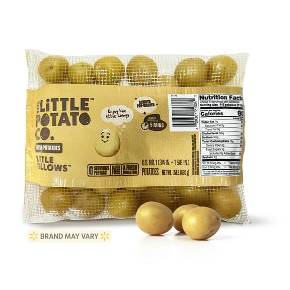 Fresh Yellow Baby Potatoes, 1.5 lb Bag