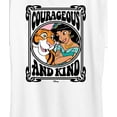 thumbnail image 3 of Disney Princess - Jasmine Rajah Courageous And Kind - Women's Short Sleeve Graphic T-Shirt, 3 of 5