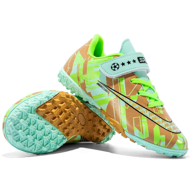 Soccer Shoes For Boys Girls Indoor Soccer Shoes Firm Ground Youth