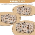 thumbnail image 7 of Renewold Countertop Appliance Cover for Toaster Oven with Accessory Pockets, Dust-Proof Stain-Resistant Home Kitchen Decor Fits Machine Up to 22.5 x 18.5 x 13 Inches, Cute Cat Daisy Heart, 7 of 7