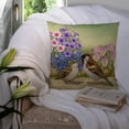 thumbnail image 3 of Carolines Treasures ASAD0700PW1414 House Sparrows Feeding Time Canvas Decorative Pillow, 3 of 4