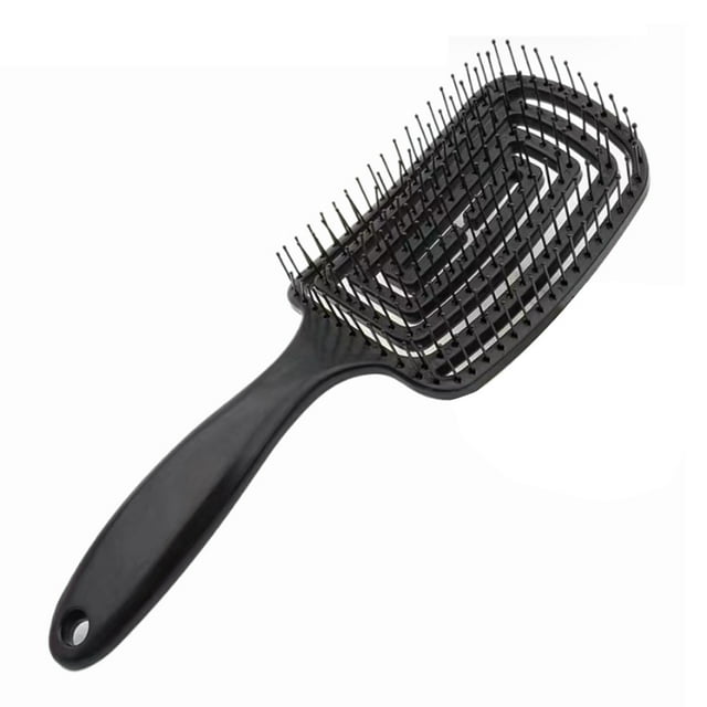 Cepillo desenredante para el cabello Cepillo desenredante para el cabello con cerdas ultra suaves: se desliza a través de los enredos con facilidad.