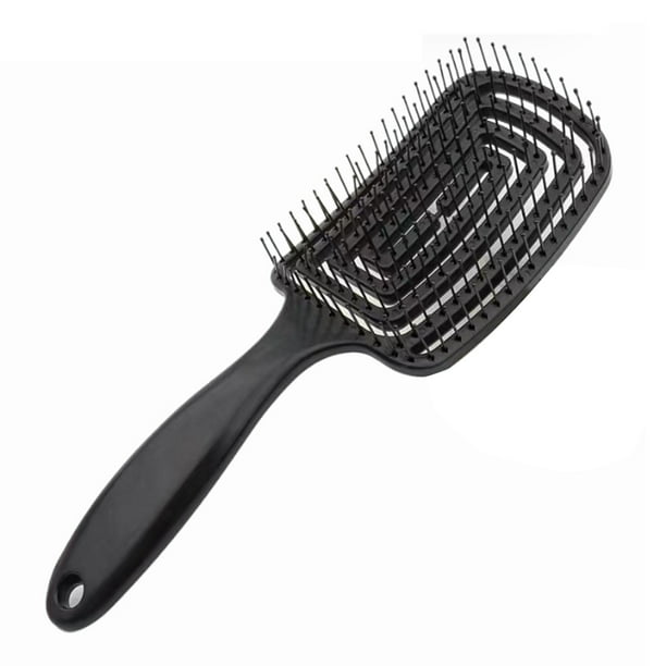 Cepillo desenredante para el cabello Cepillo desenredante para el cabello con cerdas ultra suaves: se desliza a través de los enredos con facilidad.