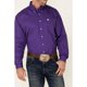 thumbnail image 3 of Camisa Cinch Corte Clásico Púrpura Talla Mediana, 3 of 6