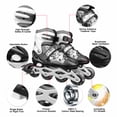 thumbnail image 3 of Patines TFixol Black & White L(Talla 39-42), 3 of 8