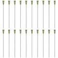 thumbnail image 1 of 20 Pack 14g Industrial Blunt Tip 4 Inch Dispensing Needle for Refilling Liquid Inks Adhesive Glue Oil(14GA,Green), 1 of 5