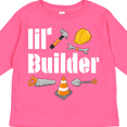 thumbnail image 4 of Inktastic Lil Builder Future Construction Worker Boys or Girls Long Sleeve Toddler T-Shirt, 4 of 5