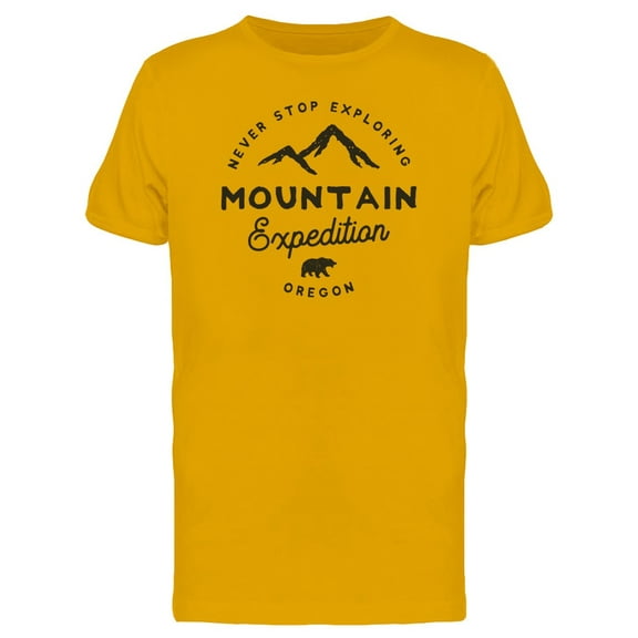 Mountain Expedition Oregon Logo Tee Men's -Image by Shutterstock