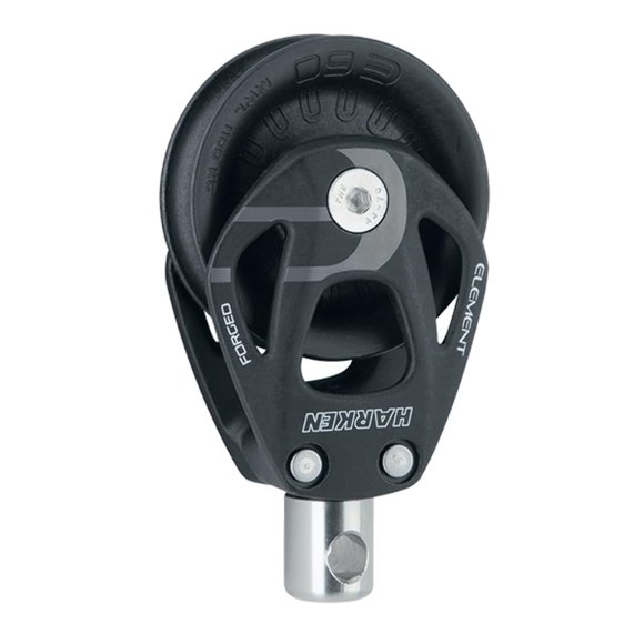 Block Mastbase Harken, elemento único de 60 mm con eslabón giratorio