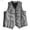 Grey, variant on Men's Western Cowboy Suit Vest Slim Fit Dress Vests Waistcoat for Wedding Black XXL