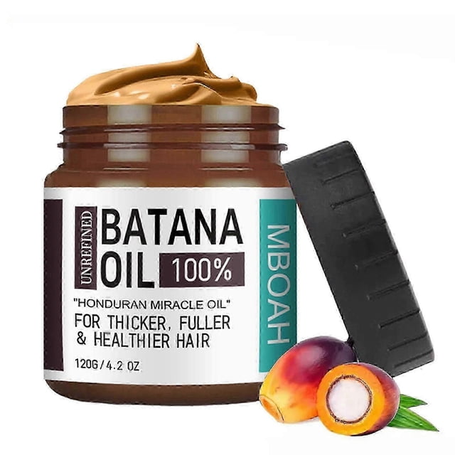 ExquisiteUnrefined Batana Oil For Growth, 100% Batana Oil, Serum Helps With Frizz, Split Ends