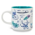 thumbnail image 3 of Disney Lilo & Stitch Hawaii Allover Icons Ceramic Stacking Mug | Holds 13 Ounces, 3 of 7