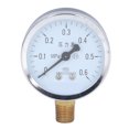 thumbnail image 1 of Manómetro de presión de 1/4 NPT, esfera transparente de alta precisión, caja de hierro, manómetro de agua del grifo para productos químicos de petróleo VoborMX herramienta, 1 of 8