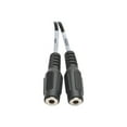 thumbnail image 3 of Tripp Lite 6" 3.5mm 3-Position (x2) to 4-Position Audio Headset Splitter Adapter, 3 of 3