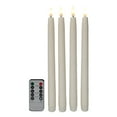 thumbnail image 2 of Mainstays Ivory 11 inch Unscented Remote Controlled LED Taper Candles, 4 pack, 2 of 5