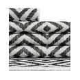 thumbnail image 6 of Jill Zarin Outdoor Collection Area Rug - Costa Rica (9' x 12' Rectangle Charcoal Gray/Ivory), 6 of 7