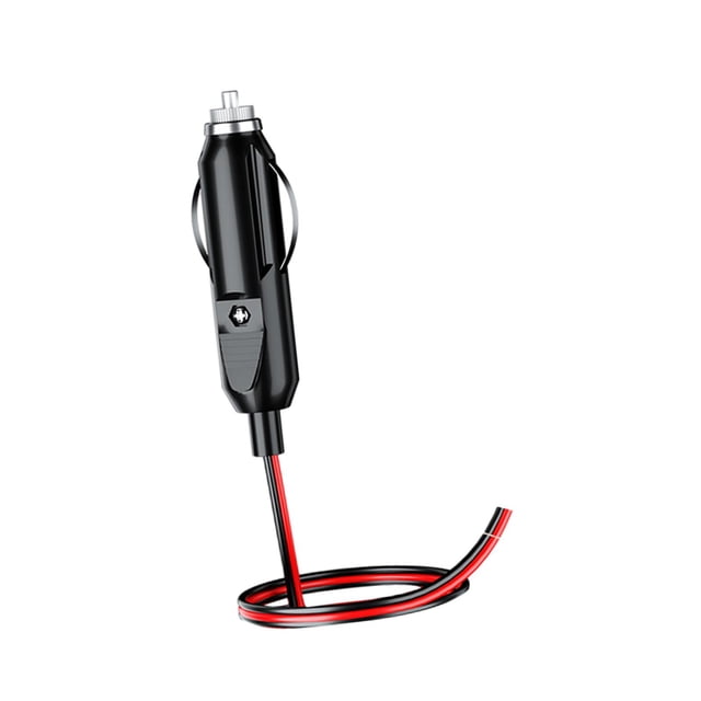Cable de extensión para encendedor de cigarrillos de coche, compresor de aire, conector duradero, enchufe macho a hembra de repuesto para nevera , 60cm
