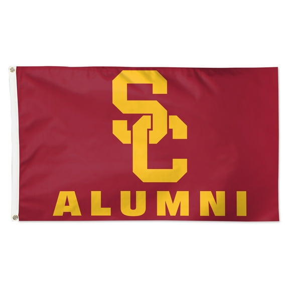 WinCraft USC Trojans 3' x 5' Single-Sided Deluxe Alumni School Supporter Flag