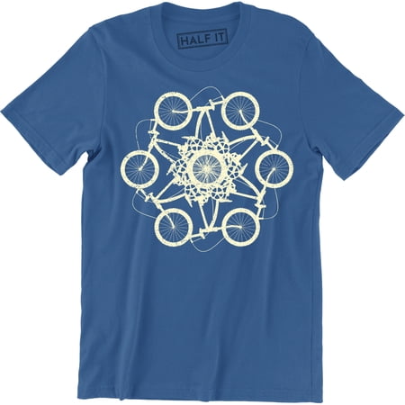 Cycling Fusion - Mountain Bike Gift Cycling biker Cyclist Outdoor Biking T-Shirt price history on PriceWatchPro
